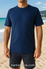 تی شرت مردانه سرمه ای