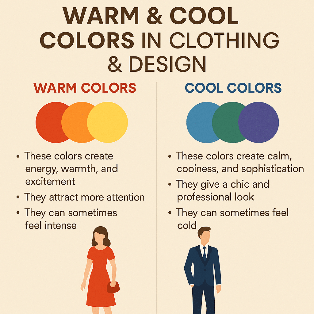 رنگهای گرم و سرد